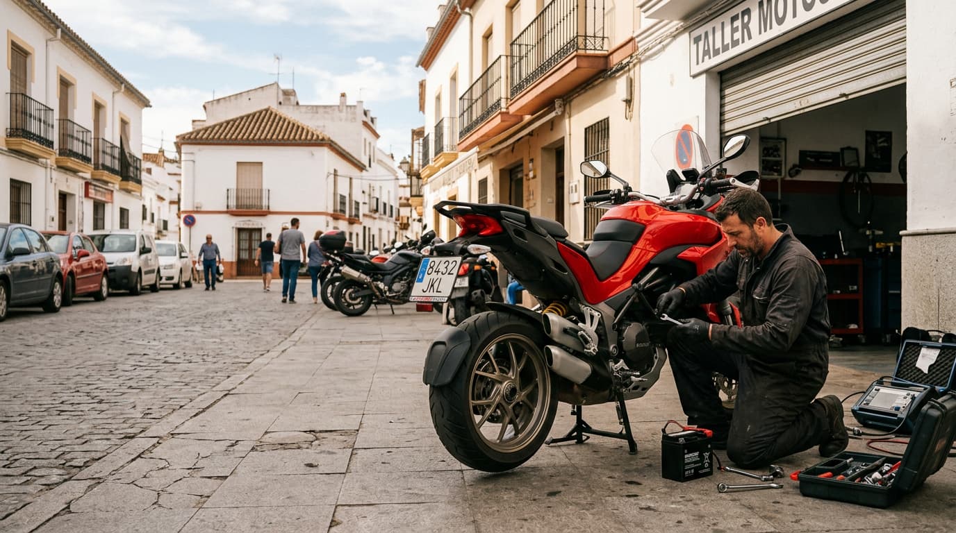 Cambio de batería para motos - Instabaterías® Madrid